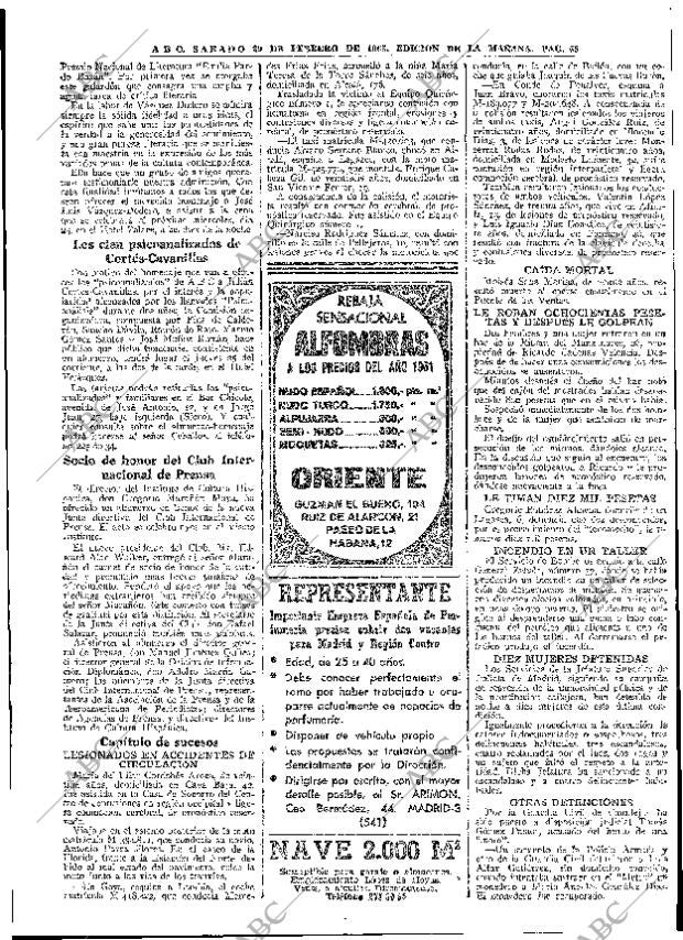ABC MADRID 20-02-1965 página 65