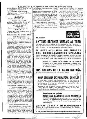 ABC MADRID 20-02-1965 página 69