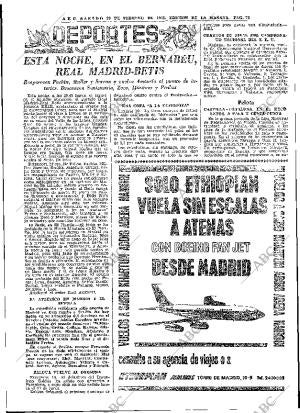 ABC MADRID 20-02-1965 página 73
