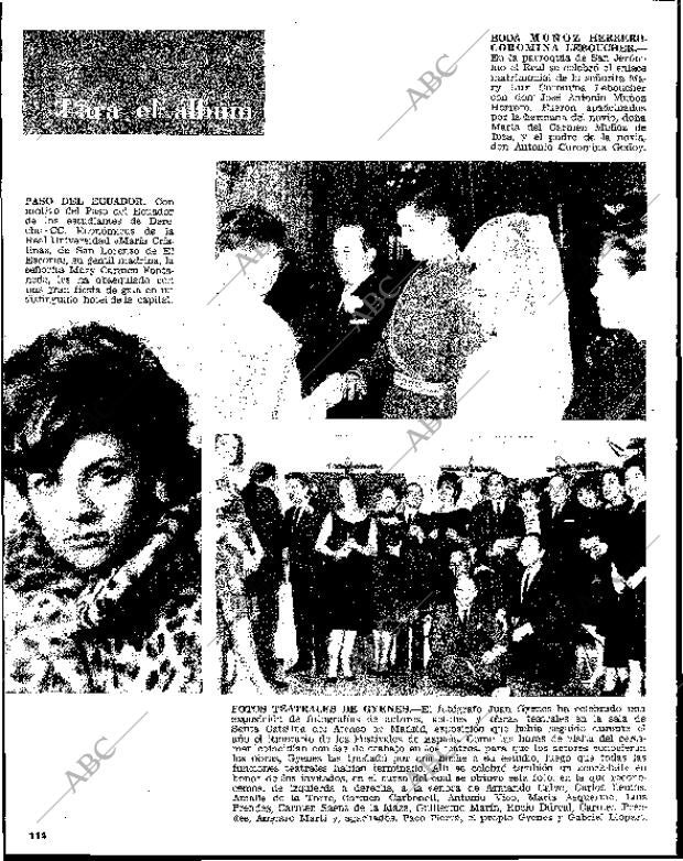 BLANCO Y NEGRO MADRID 20-02-1965 página 114