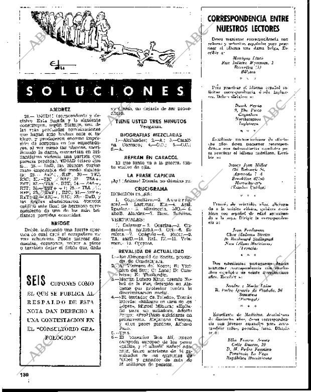 BLANCO Y NEGRO MADRID 20-02-1965 página 130