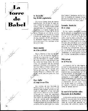 BLANCO Y NEGRO MADRID 20-02-1965 página 14