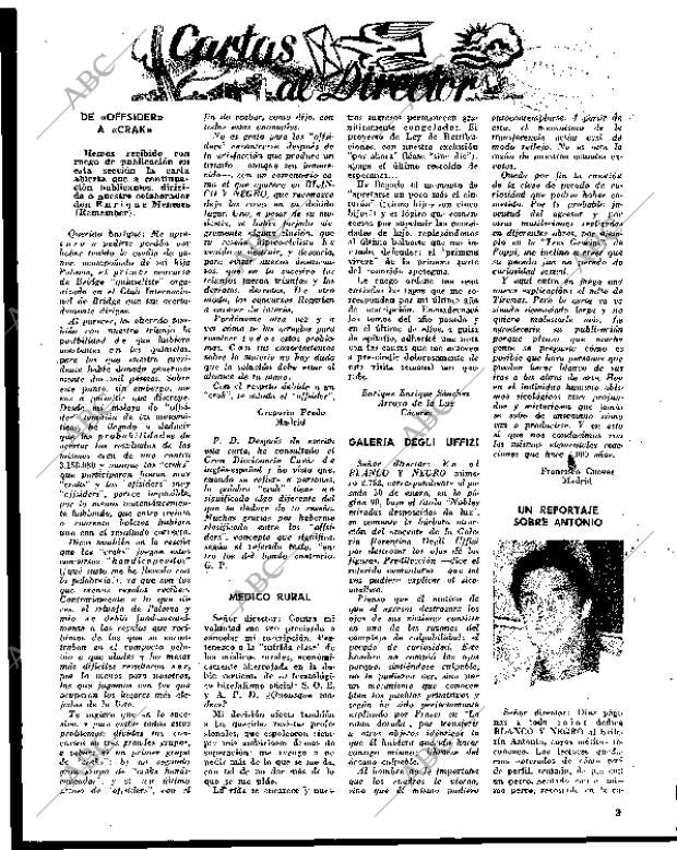 BLANCO Y NEGRO MADRID 20-02-1965 página 3