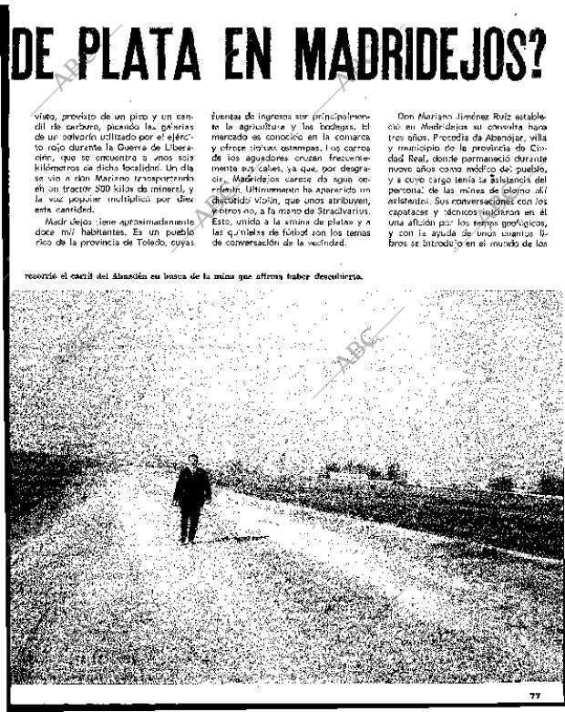 BLANCO Y NEGRO MADRID 20-02-1965 página 77