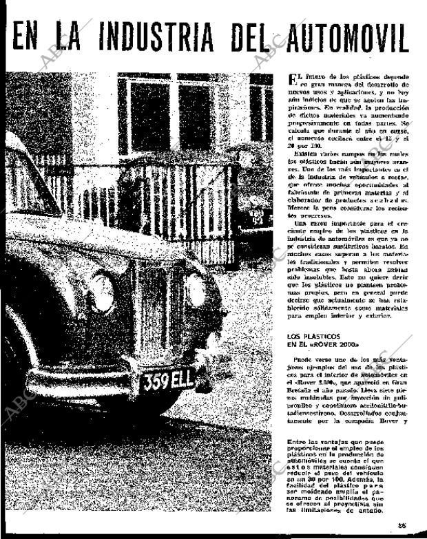 BLANCO Y NEGRO MADRID 20-02-1965 página 85