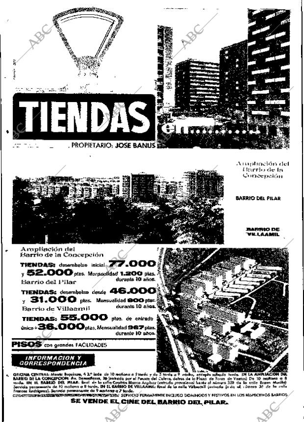 ABC MADRID 23-02-1965 página 12