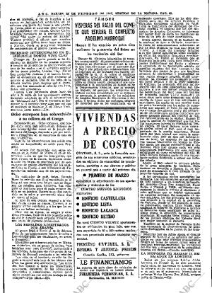 ABC MADRID 23-02-1965 página 42