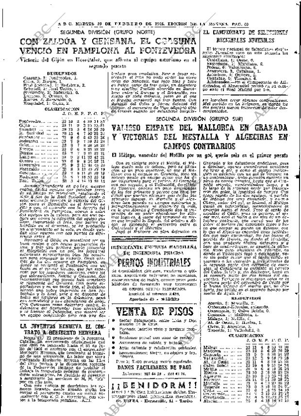 ABC MADRID 23-02-1965 página 69