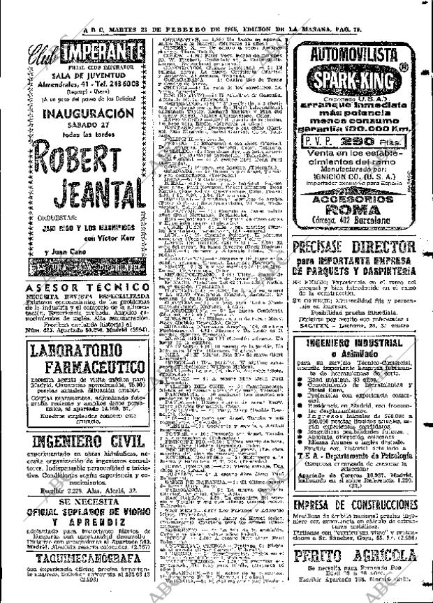 ABC MADRID 23-02-1965 página 79