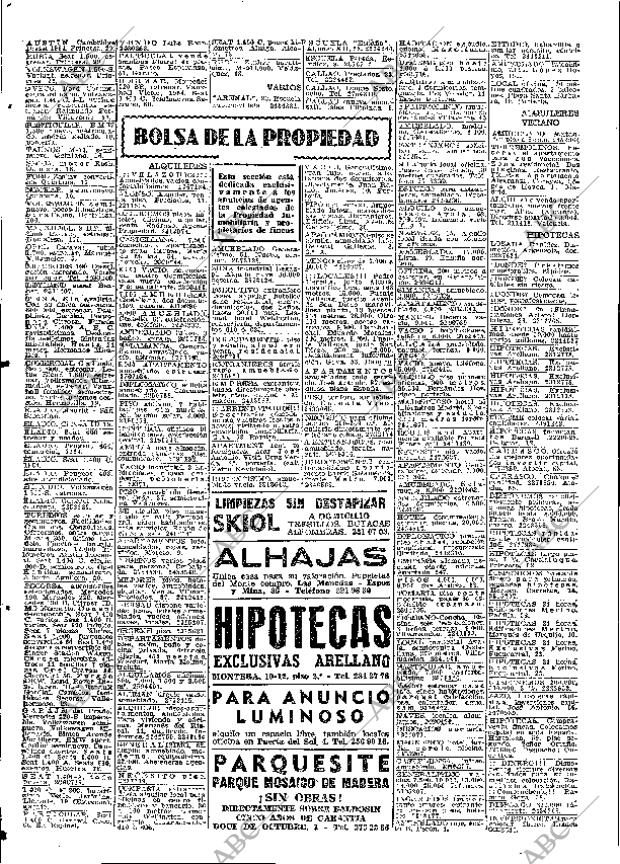 ABC MADRID 23-02-1965 página 82