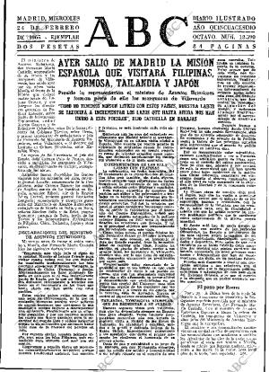 ABC MADRID 24-02-1965 página 27