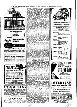 ABC MADRID 24-02-1965 página 40