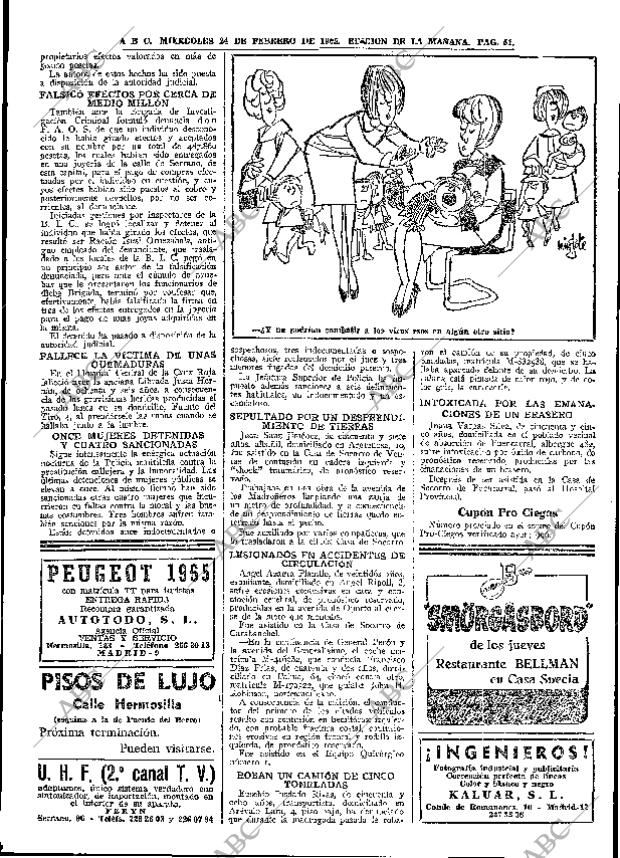 ABC MADRID 24-02-1965 página 51