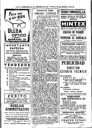 ABC MADRID 24-02-1965 página 52