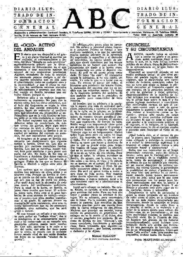 ABC SEVILLA 24-02-1965 página 3