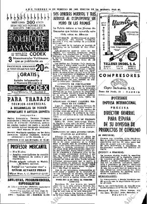 ABC MADRID 26-02-1965 página 42