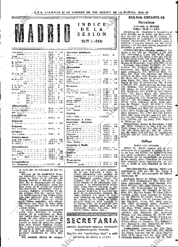 ABC MADRID 26-02-1965 página 59