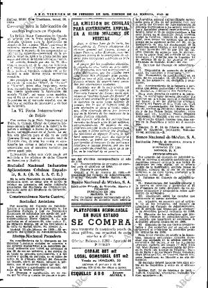 ABC MADRID 26-02-1965 página 60