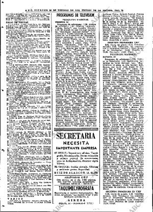 ABC MADRID 26-02-1965 página 72