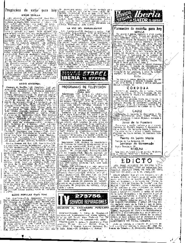 ABC SEVILLA 26-02-1965 página 71