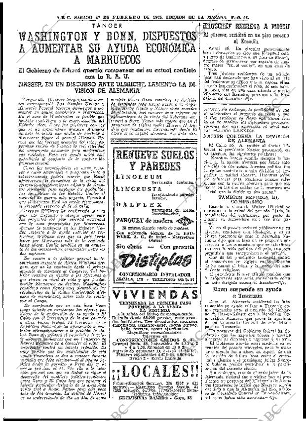ABC MADRID 27-02-1965 página 53