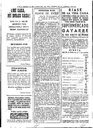 ABC MADRID 27-02-1965 página 64