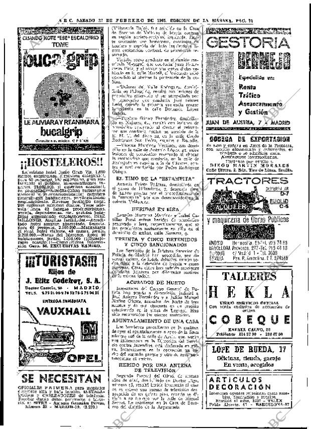 ABC MADRID 27-02-1965 página 72