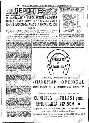 ABC MADRID 27-02-1965 página 81