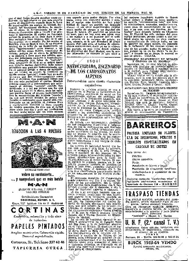 ABC MADRID 27-02-1965 página 82