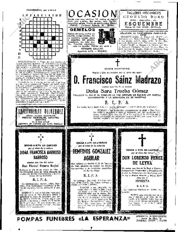 ABC SEVILLA 27-02-1965 página 50