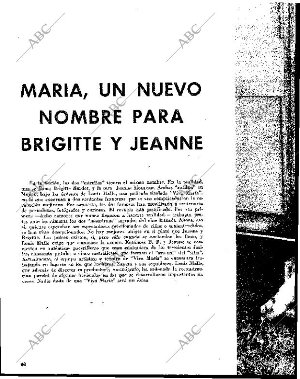 BLANCO Y NEGRO MADRID 27-02-1965 página 86