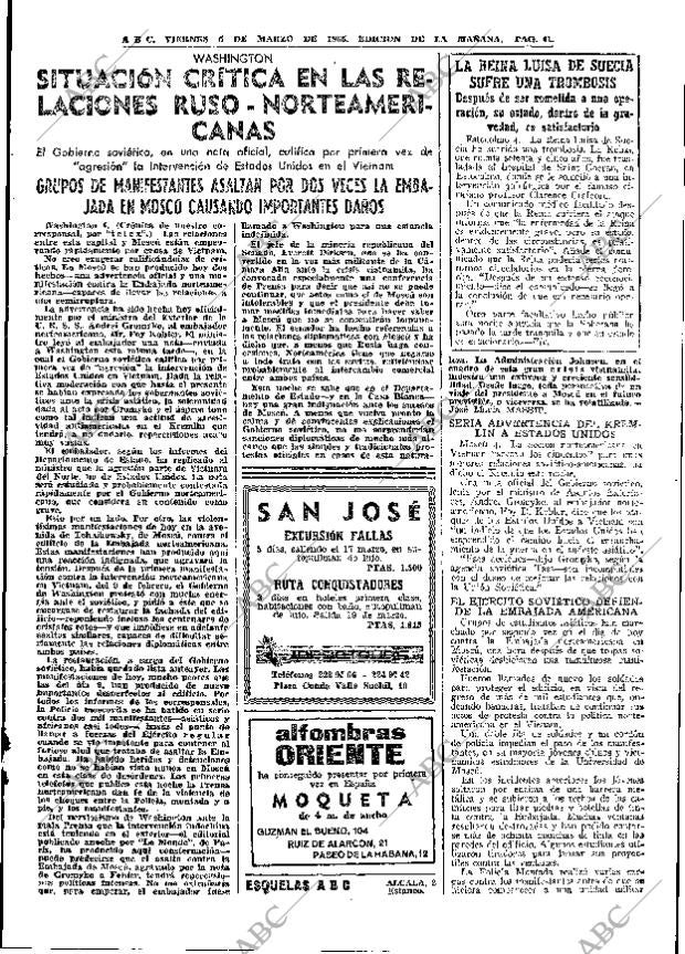 ABC MADRID 05-03-1965 página 41
