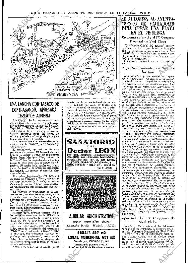 ABC MADRID 05-03-1965 página 49
