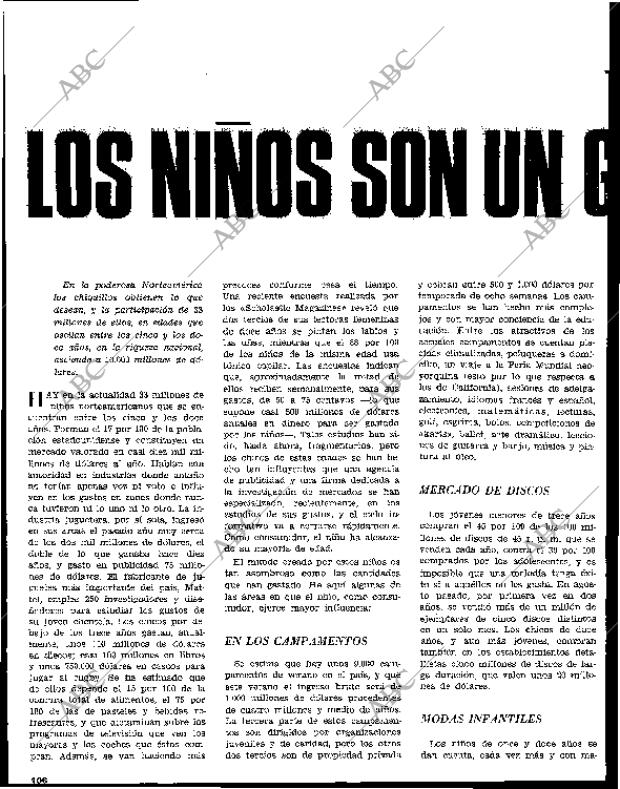 BLANCO Y NEGRO MADRID 06-03-1965 página 106
