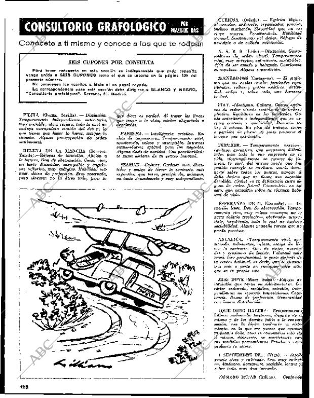 BLANCO Y NEGRO MADRID 06-03-1965 página 128