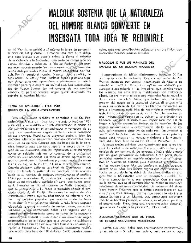BLANCO Y NEGRO MADRID 06-03-1965 página 48
