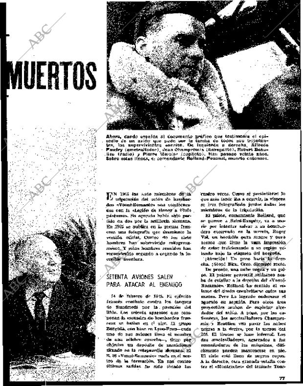BLANCO Y NEGRO MADRID 06-03-1965 página 77
