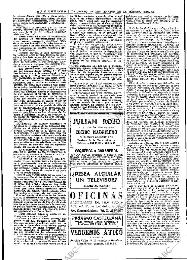 ABC MADRID 07-03-1965 página 48