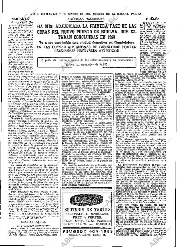 ABC MADRID 07-03-1965 página 59