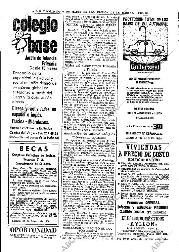 ABC MADRID 07-03-1965 página 62