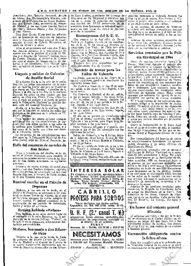 ABC MADRID 07-03-1965 página 68