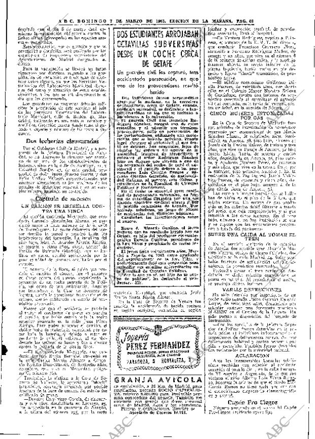 ABC MADRID 07-03-1965 página 69