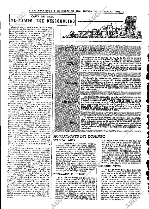 ABC MADRID 07-03-1965 página 74