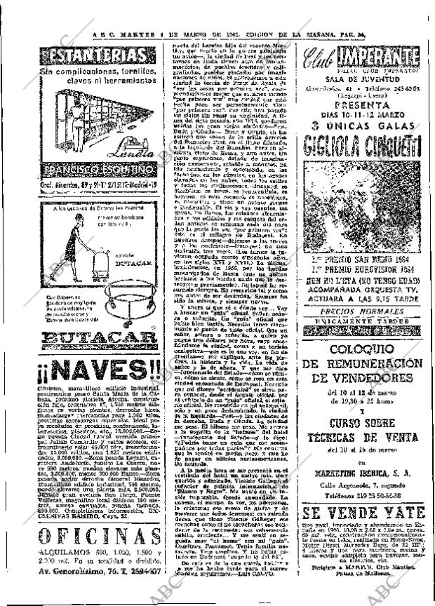 ABC MADRID 09-03-1965 página 34