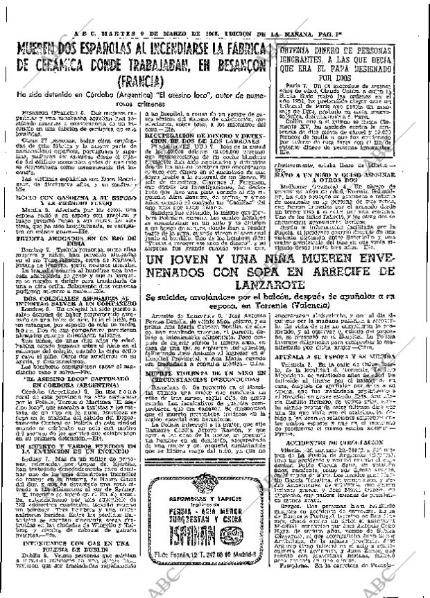 ABC MADRID 09-03-1965 página 35