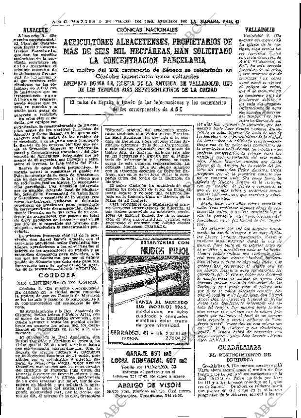 ABC MADRID 09-03-1965 página 43