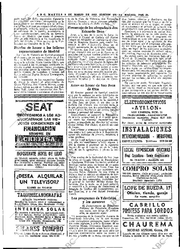 ABC MADRID 09-03-1965 página 50