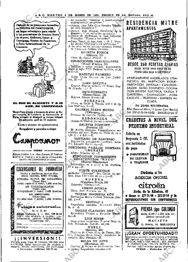 ABC MADRID 09-03-1965 página 54