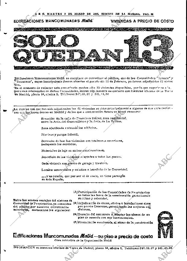 ABC MADRID 09-03-1965 página 66