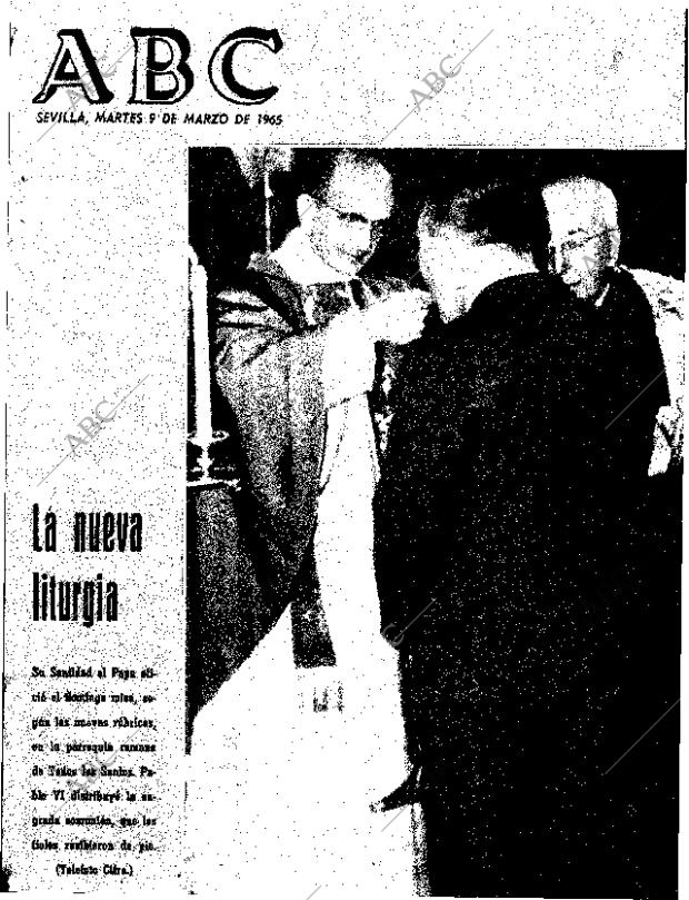 ABC SEVILLA 09-03-1965 página 1